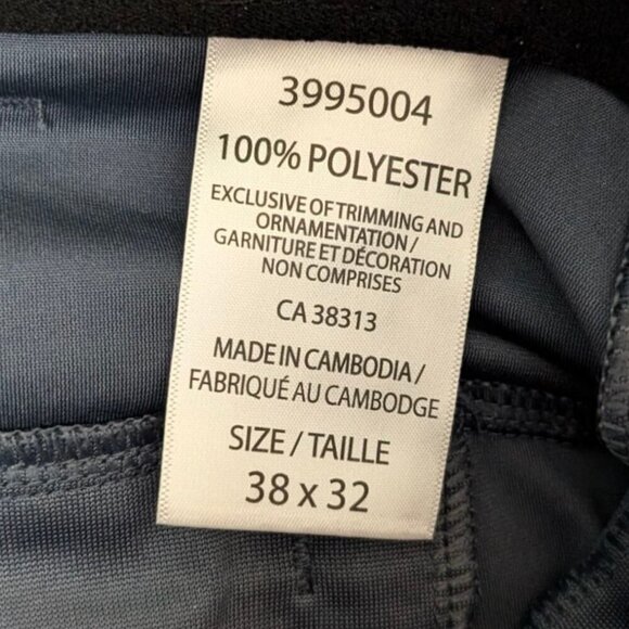 Cloudveil Dark Blue Flat Front Pants - Picture 7 of 10